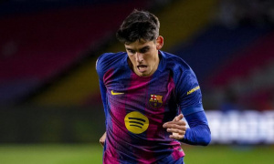 Gerard Martin xúc động sau trận ra mắt Camp Nou