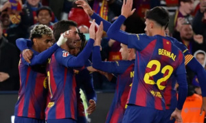 Khi Barca mở hội trong ngày trở lại Camp Nou