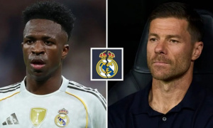 Vinicius chưa muốn gia hạn hợp đồng vì mâu thuẫn với Xabi Alonso