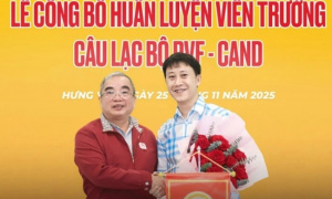 CHÍNH THỨC! HLV Nguyễn Thành Công ngồi ghế nóng PVF-CAND