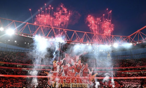 Chuyện chưa kể về tấm Tifo kiệt tác của Arsenal trong trận derby London