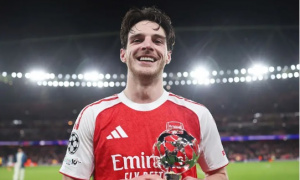 Declan Rice tiết lộ đấu pháp giúp Arsenal hạ Bayern