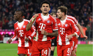 Luis Diaz tỏa sáng phút bù giờ, Bayern thoát hiểm ngoạn mục trước St. Pauli