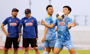 U22 Việt Nam 'đóng cửa' luyện quân ở buổi tập cuối
