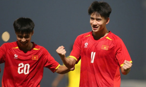 U17 Việt Nam thắng tưng bừng Malaysia, giành vé dự cúp châu Á
