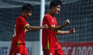 Văn Dương khiến CĐV phát sốt sau trận thắng U17 Malaysia