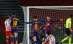 Barcelona áp đảo Atletico. lội ngược dòng giàu bản lĩnh tại Camp Nou