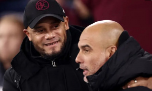 Kompany phản ứng 'dứt khoát' trước viễn cảnh thay thế Pep Guardiola