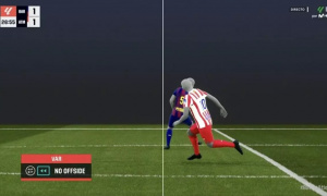 Barca vs Atletico: VAR xác nhận bàn thắng hợp lệ, chỉ lệch vài milimét