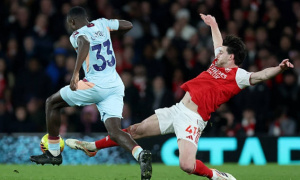 Declan Rice bùng nổ – chìa khóa giúp Arsenal củng cố ngôi đầu