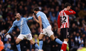 5 điểm nhấn Man City 3-0 Sunderland: Siêu phẩm của Dias và lời tuyên chiến gửi Arsenal