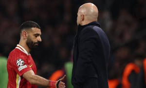 Liệu Salah còn cơ hội hòa giải với HLV Slot trước trận đấu với Inter Milan?