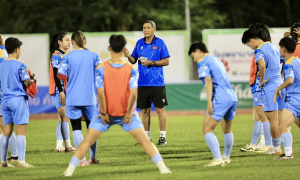 ĐT nữ Việt Nam chuẩn bị đấu Philippines với tâm lý vững vàng