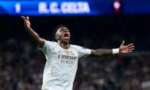 Vinicius yêu cầu trọng tài rút thêm thẻ đỏ trong trận Real - Celta