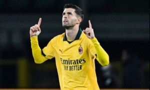 Pulisic lập cú đúp, AC Milan vượt qua Torino để lên đỉnh bảng Serie A