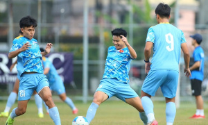 HLV Kim Sang-sik thay đổi chiến thuật, U22 Việt Nam sẵn sàng đối đầu U22 Malaysia quyết liệt