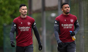 Arsenal chạm trán Club Brugge: Cơ hội tỏa sáng thuộc về Gabriel Jesus