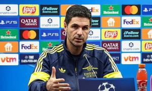 Arteta: Arsenal gặp khó khăn vì thiếu vắng trụ cột