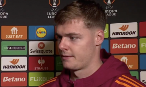 Europa League: Evan Ferguson lập cú đúp, thừa nhận Celtic 'mất phương hướng' trước Roma