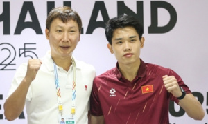 SEA Games 33: U22 Việt Nam thăng hoa, HLV Kim Sang-sik hướng mục tiêu HCV