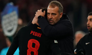 Pedri lập kỷ lục mới, Barcelona thắng Osasuna 2-0, tiếp tục dẫn đầu La Liga