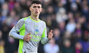 Phil Foden tự trách bản thân dù Man City thắng áp đảo