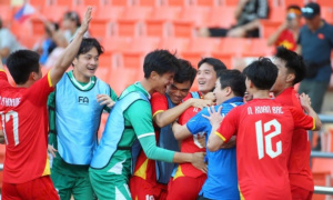 Chủ tịch Trần Quốc Tuấn chúc mừng U22 và đội tuyển nữ Việt Nam tại SEA Games 33