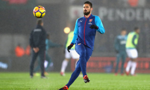 Giroud chọn hai đồng đội ở Arsenal vào đội hình mơ ước