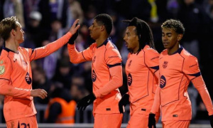 Barcelona thắng Guadalajara, Rashford tỏa sáng dưới thời Hansi Flick