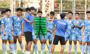 SEA Games 33: Văn Khang, Đình Bắc lĩnh xướng hàng công U22 Việt Nam