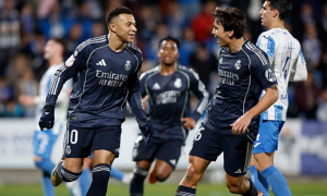 Real Madrid tại Copa del Rey, Mbappe gánh vác hàng công