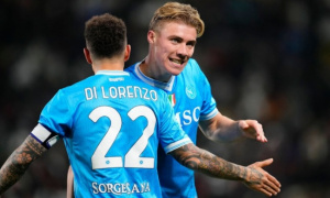 Bán kết Siêu cúp Italia: Napoli hạ AC Milan, Neres và Hojlund tỏa sáng