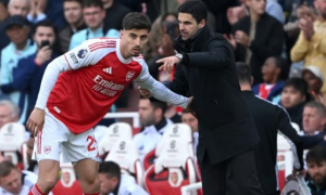 Arteta cập nhật tình trạng của Havertz, Zubimendi, Gabriel