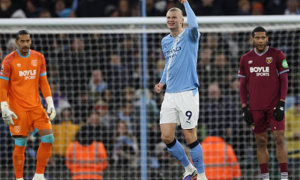 Haaland tiếp tục tỏa sáng, 'sát thủ' khó cản tại Etihad