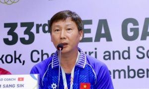 VFF chưa vội gia hạn với HLV Kim Sang-sik
