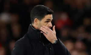 Ngoại hạng Anh: Arteta lo ngại dứt điểm dù Arsenal giữ ngôi đầu