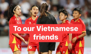 AFC xác nhận trọng tài sai lầm, CĐV Philippines gửi lời xin lỗi tuyển nữ Việt Nam