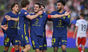 Hủy diệt Girona, Atletico Madrid trở lại top 3 La Liga