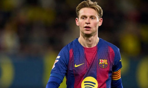 Villarreal 0-2 Barcelona: De Jong đẳng cấp, Barca củng cố ngôi đầu