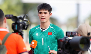 SEA Games 33: Thủ môn Trần Trung Kiên U22 Việt Nam gây sốt tại Thái Lan