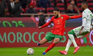 Mazraoui tỏa sáng thay Hakimi tại AFCON, giúp Morocco vượt qua Comoros
