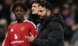 Amorim cập nhật tình hình chấn thương của Mainoo