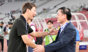 HLV Kim Sang-sik bỏ ngỏ chuyện gia hạn với VFF