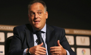 Tebas: Real Madrid đang đối đầu cả La Liga bằng chiến dịch truyền thông