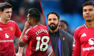 Amorim tiết lộ Man United chưa chốt tương lai Maguire, Casemiro