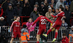 Florian Wirtz tỏa sáng, Liverpool chật vật giữ 3 điểm trước Wolves