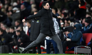 Arteta khen Arsenal “phi thường” giữa bão chấn thương
