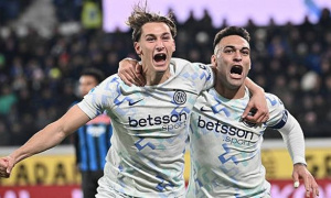 Lautaro Martinez giúp Inter thắng nhọc Atalanta, tạm chiếm ngôi đầu Serie A