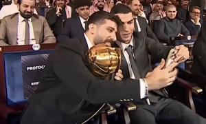 Ronaldo không trượt giải sáng tạo nội dung tại Globe Soccer Awards