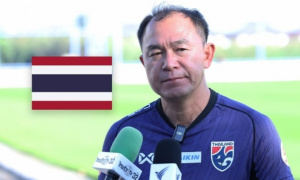 HLV Thawatchai khích lệ tinh thần của U23 Thái Lan, đặt mục tiêu vượt qua vòng bảng